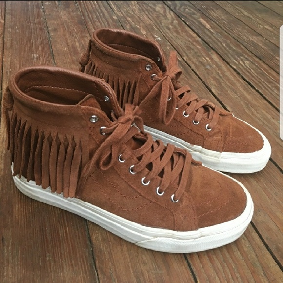 Vans Shoes - Brown suede Vans